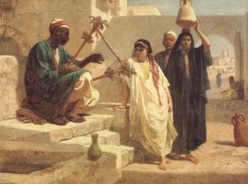 unknow artist Arab or Arabic people and life. Orientalism oil paintings  249 China oil painting art